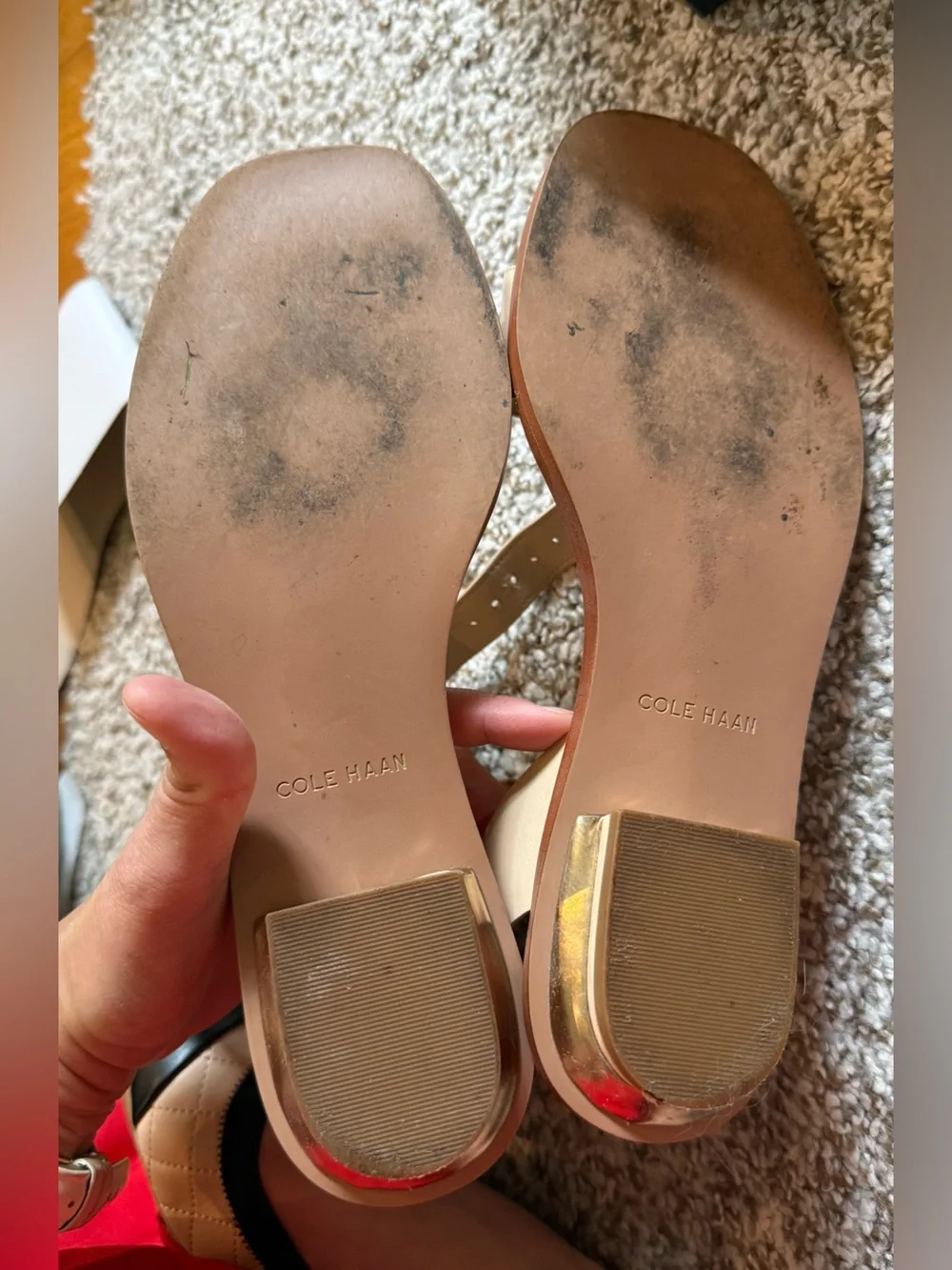 Cole Haan Avani Sandal Nude Color 7.5